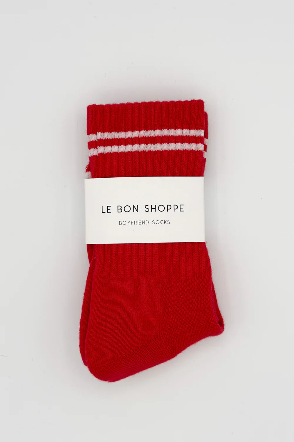 Boyfriend Socks: Red
